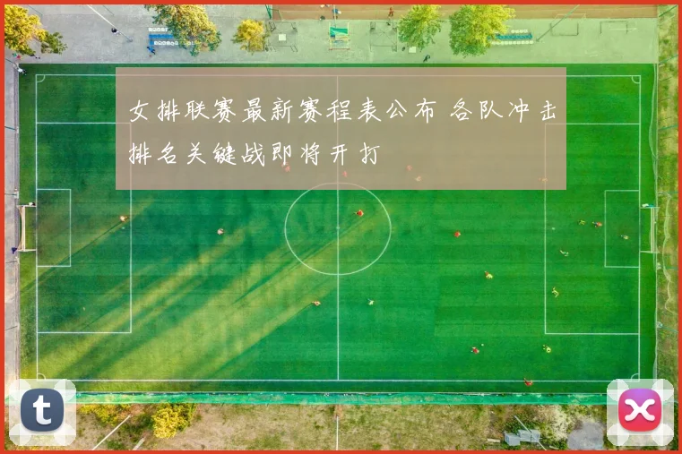 女排联赛最新赛程表公布 各队冲击排名关键战即将开打